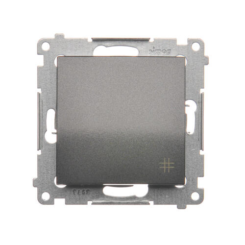 Łącznik krzyżowy (moduł) 16AX, 250V~, zaciski śrubowe; antracyt - DW7A.01/48 - KONTAKT SIMON