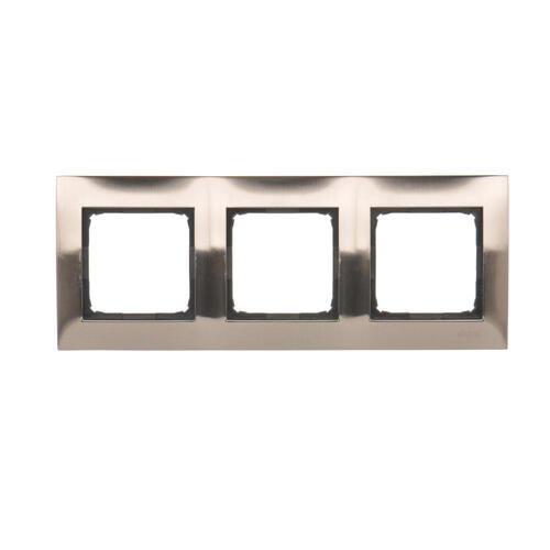 RAMKA POTRÓJNA UNIWERSALNA IP20/IP44 INOX SIMON 54 - DR3/61 - KONTAKT SIMON