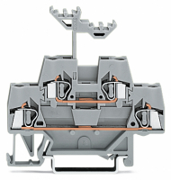 ZŁĄCZKA DWUPIĘTROWA L/L 2,5 MM2 SZARA. - 280-519 - WAGO
