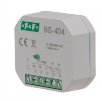 Przekaźnik bistabilny sekwencyjny do montażu podtynkowego - BIS-404 - F&F
