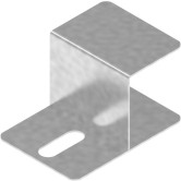 Łapka mocująca kanał LM28 1,00 mm - 520100 - BAKS