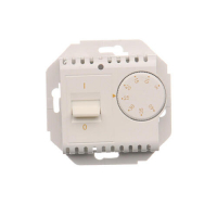 Regulator temperatury z czujnikiem wewnętrznym (moduł) 16(2) A, 230V~. Montaż na wkręty; biały - DRT10W.02/11 - KONTAKT SIMON