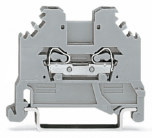 ZŁĄCZKA 2-PRZEWODOWA 1,5 MM2 SZARA. - 279-101 - WAGO