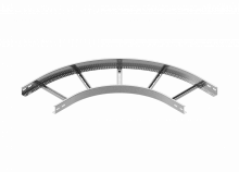 Łuk drabinki 90&deg; LDC300H45 N 2,00 mm - 446930 - BAKS
