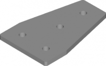 Łącznik ceownika LCP11 6,0 mm - 663100 - BAKS