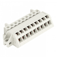 KĄTOWY WTYK SPRĘŻYNOWY RASTER 5 MM 9-TOROWY. - 721-309/031-000 - WAGO