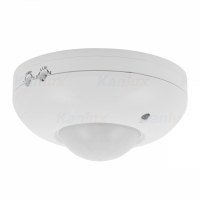 CZUJNIK RUCHU PIR SUFITOWY 360&deg; 1200W IP20 BIAŁY ZONA JQ-37-W - 464 - KANLUX