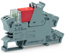 PRZEKAŹNIK PRZEMYSŁOWY Z PODSTAWKĄ 1P 16A 24V DC - 788-304 - WAGO