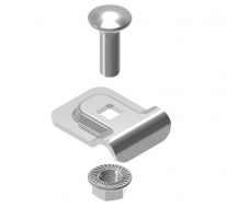 Uchwyt śrubowy kształtek USKS - 901850 - BAKS