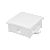 PUSZKA NATYNK 80X80X41MM Z DŁAWICAMI 6XM16 IP44 BIAŁY PIN 80B - 31.80 - ELEKTROPLAST OPATÓWEK