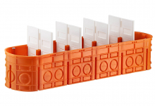 PUSZKA PODTYNK FI 5X60X63 PIĘCIOKROTNA GŁĘBOKA POMARAŃCZOWY MULTIWALL M5x60F - 33172008 - SIMET