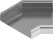Kolano kanału 45&deg; KKNM175H48 1,00 mm - 541017 - BAKS