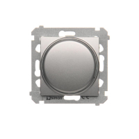 Regulator 1&ndash;10 V (moduł). Do załączania i regulacji źródeł światła z zasilaczami sterowanymi napięciem 1&ndash;10 V; srebrny mat - DS9V.01/43 - KONTAKT SIMON