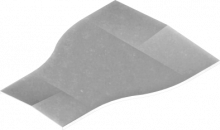 Pokrywa redukcji symetrycznej PRDSP200/100 1,50 mm - 260102 - BAKS