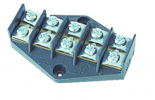 PŁYTKA ODGAŁĘŹNA ZPT5-10MM2 5 TORÓW CZARNY - 83006007 - SIMET