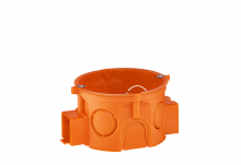 PUSZKA PODTYNK FI 60X41 SZEREGOWA Z WKRĘTAMI POMARAŃCZOWY S60KFW - 33068008 - SIMET