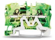 ZŁĄCZKA SZYNOWA PRZELOTOWA 2X4MM2 ŹÓŁTO-ZIELONY TOBJOBS - 2004-1207 - WAGO