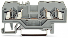 ZŁĄCZKA 3-PRZEWODOWA 2,5 MM2 SZARA. - 280-681 - WAGO