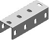 Łącznik ceownika LC55H50 3,00 mm - 660700 - BAKS