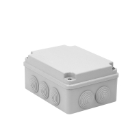 PUSZKA NATYNK 158X118X76MM Z DŁAWICAMI IP65 HERMETYCZNA SZARY PH-2A,3 - 28.23 - ELEKTROPLAST OPATÓWEK