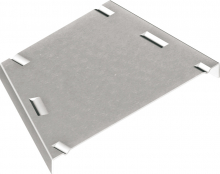 Pokrywa redukcji prawej PRKPJ200/100 1,00 mm - 105820 - BAKS