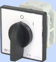 ŁĄCZNIK KRZYWKOWY W OBUDOWIE 25-52 WŁĄCZ-WYŁĄCZ JEDNOFAZOWY 0-I IP-65 - 922552 - ELEKTROMET DZIERŻONIÓW