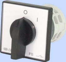 ŁĄCZNIK KRZYWKOWY W OBUDOWIE E25-12 WŁĄCZ-WYŁĄCZ 0-I IP-65 - 952501 - ELEKTROMET DZIERŻONIÓW