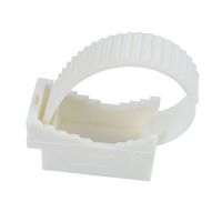 UCHWYT PASKOWY UP-50 30-50X130MM BIAŁY /100SZT/ - 12.3 - ELEKTROPLAST OPATÓWEK