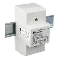 TRANSFORMATOR JEDNOFAZOWY IP30 NA SZYNĘ TH35 W OBUDOWIE MODUŁOWEJ Z ZABEZPIECZENIEM PSS 20VA 230/ 24V - 16024-0178 - BREVE