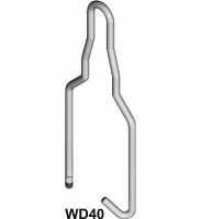 Wieszak z drutu WD100 - 940000 - BAKS