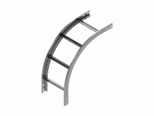 Łuk pionowy zewnętrzny Drabinki LPDZC200H60N 2.0 mm - 469120 - BAKS