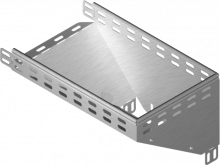 Kolanko redukcyjne prawe KRPJ150H42 1,00 mm - 147615 - BAKS