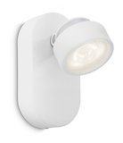 OPRAWA DOMOWA KINKIET LED 3W IP20 2700K 170LM Z ŹRÓDŁEM EEL=A+ RIMUS WHITE - 532703116 - Philips
