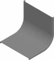Pokrywa łuku wewnętrznego 90&deg; do H50 PLZWP300H50  - 330130 - BAKS