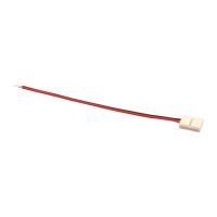 SZYBKOZŁĄCZKA DO TAŚM LED JEDNOKOLOROWYCH 8MM TAŚMA ZASILACZ /1KPL=20SZT/ CONNECTOR 8-CP - 19032 - KANLUX