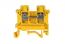ZŁĄCZKA SZYNOWA GWINTOWA 4MM2 TS 32 35 1 TOR ZSG1-4,0NZ ŻÓŁTY ZUG - 11321314 - SIMET