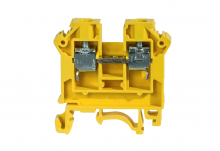ZŁĄCZKA SZYNOWA GWINTOWA 6MM2 TS 32 35 1 TOR ZSG1-6,0NZ ŻÓŁTY ZUG - 11421314 - SIMET