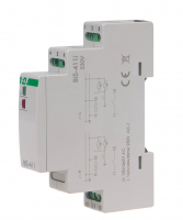Przekaźnik bistabilny, na szynę DIN, z przekaźnikiem inrush 160A/20ms - BIS-411-LED - F&F
