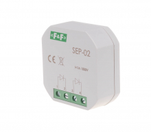 Separator sygnału wejściowego, 1A 1000V, montaż w puszce podtynkowej O60 - SEP-02 - F&F
