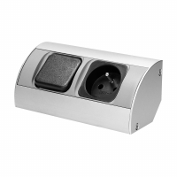 GNIAZDO MEBLOWE Z WYŁĄCZNIKIEM 1X230V. - OR-AE-1302 - ORNO