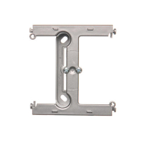 Puszka natynkowa głęboka (40mm) - element rozszerzający do puszki PSC do ramek wielokrotnych; stal inox - PSH/21 - KONTAKT SIMON