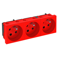 GNIAZDO POTRÓJNE 33&deg; NF KODOWANE STD-F3K SRO3 - 6120326 - OBO