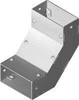 Łuk pionowy 90° LPKMP100H50 1,50 mm - 812310 - BAKS