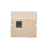 GNIAZDO KOMPUTEROWE POJEDYNCZE RJ45 KAT. 5 BEŻOWY BASIC - BMF51.02/12 - KONTAKT SIMON