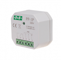 Przekaźnik elektromagnetyczny, 1P 16A, montaż podtynkowy,U=230V - PP-1P-230V - F&F