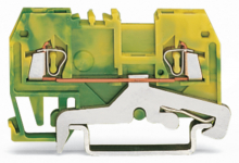 ZŁĄCZKA PE 2-PRZEWODOWA 1,5 MM2 ŻÓŁTO-ZIELONA. - 279-907 - WAGO