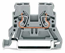 ZŁĄCZKA 2-PRZEWODOWA 2,5 MM2 SZARA. - 870-901 - WAGO