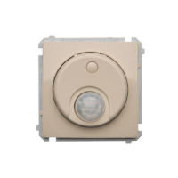 Łącznik z czujnikiem ruchu z przekaźnikiem (moduł) 8(2) A, 230V~. Wymagana instalacja 3-przewodowa; beż - BMCR10P.01/12 - KONTAKT SIMON