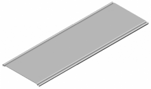 Pokrywa korytka siatkowego PKJS60/3 1,00 mm - 900406 - BAKS