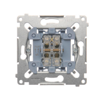ŁĄCZNIK ŚWIECZNIKOWY (MECHANIZM) 10AX 250V ZACISKI AUTOMATYCZNE SIMON 54 - SW5M - KONTAKT SIMON